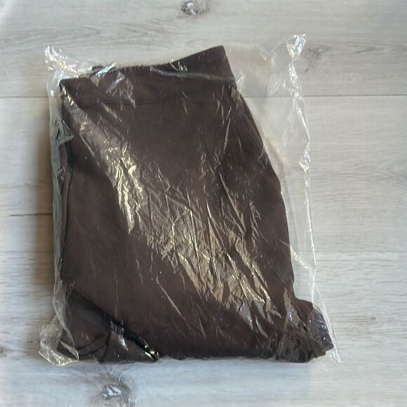 Brass The All Day Wide Leg 29"‎ Inseam Pant in Venture Stretch Espresso S Nwt - Picture 6 of 6